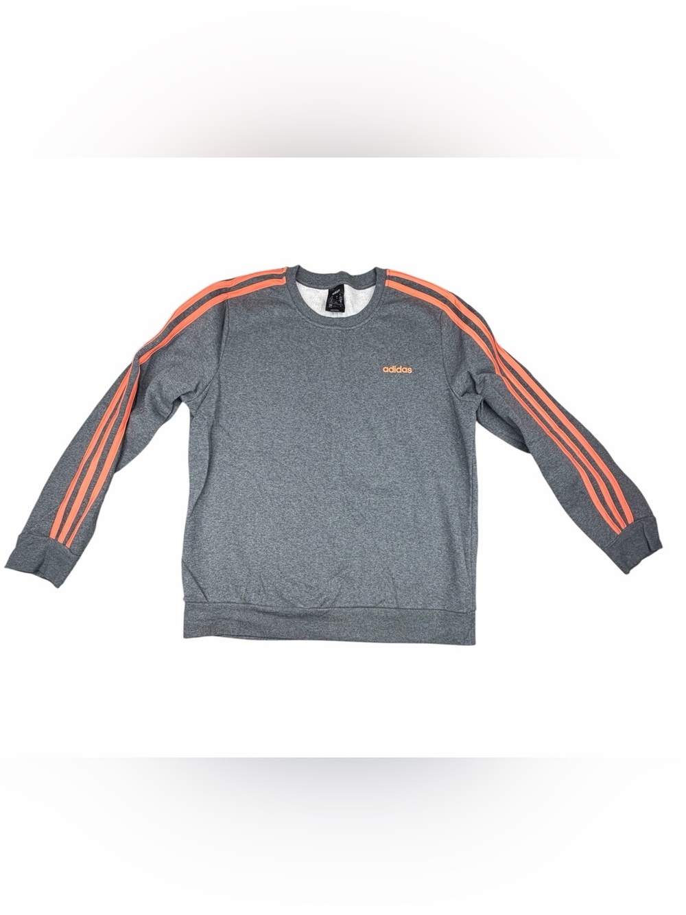 Adidas Women's Crew Neck 3 Stripe Active -XL- Pullover gray Sweatshirt